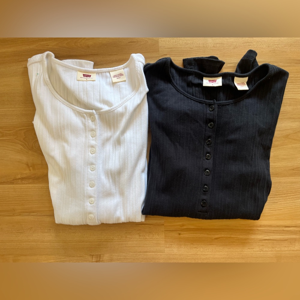 Henley long sleeve t shirts - BUNDLE